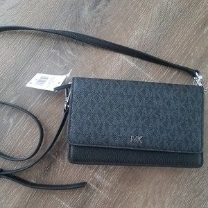 Michael Kors Signature Pebbled Leather Crossbody